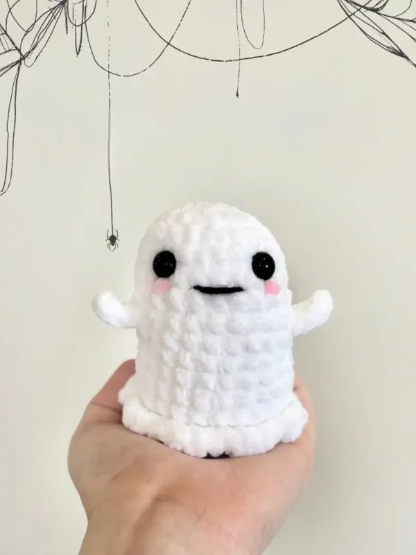 Amigurumi No Sew Ghost Free Crochet Pattern