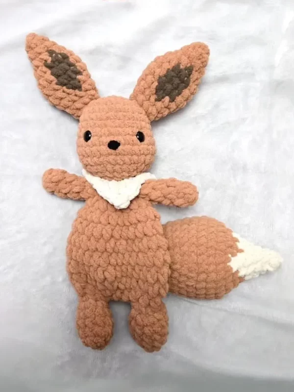Rusty Fox with Collar Free Crochet Pattern