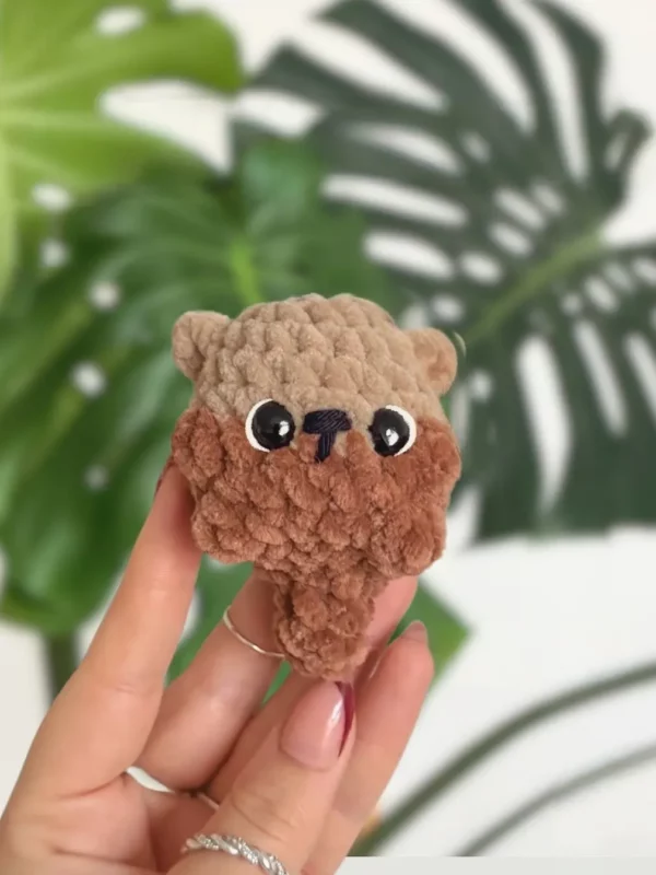 Mini Otter Amigurumi Free Crochet Pattern