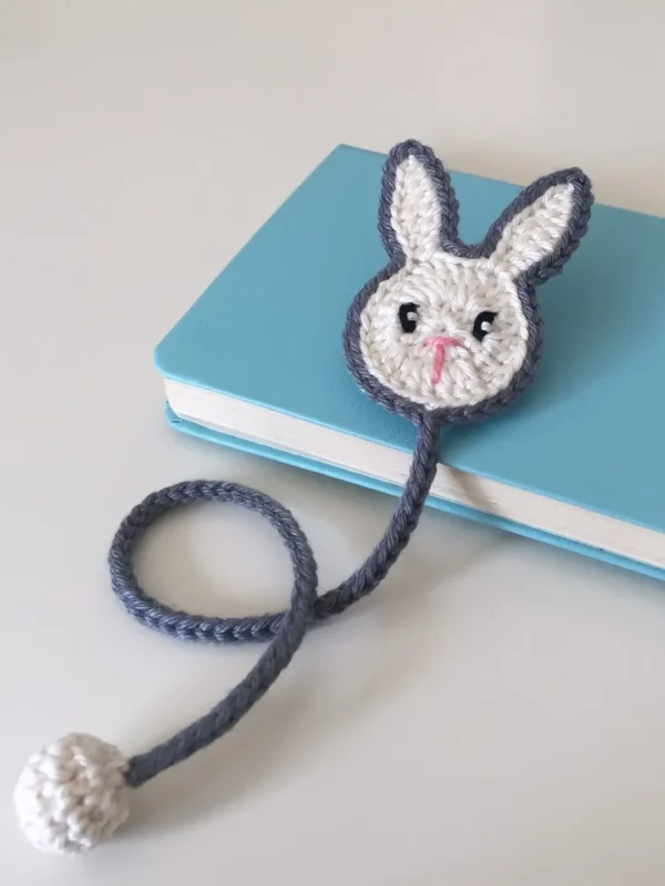 Bunny Bookmark Free Crochet Pattern