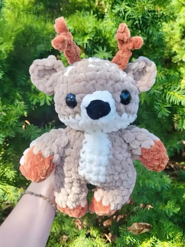 Cute Amigurumi Reindeer Free Pattern 
