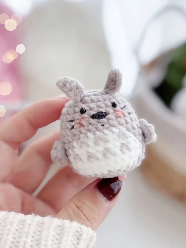 Tiny Totoro Free Crochet Patern