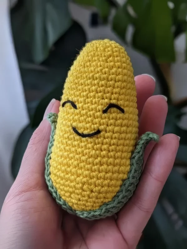 Cute Corn Amigurumi Free Pattern
