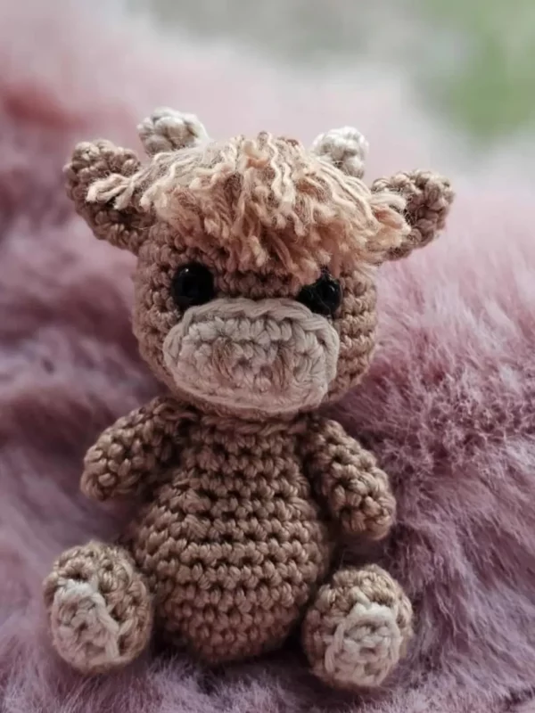 Fluffy Cow Free Crochet Pattern