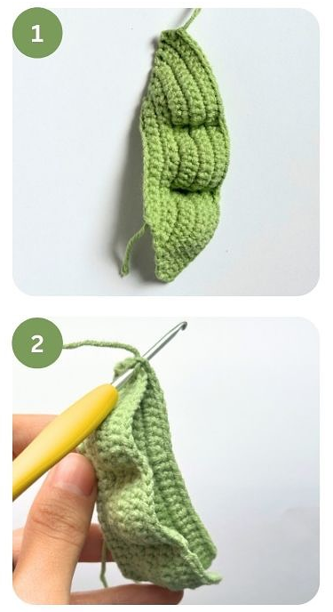 Place the pod bottom piece under the current piece