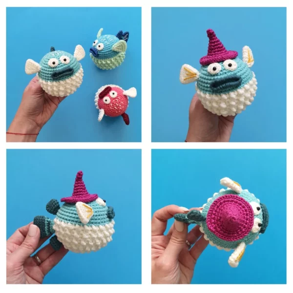 Amigurumi Puffer Fish