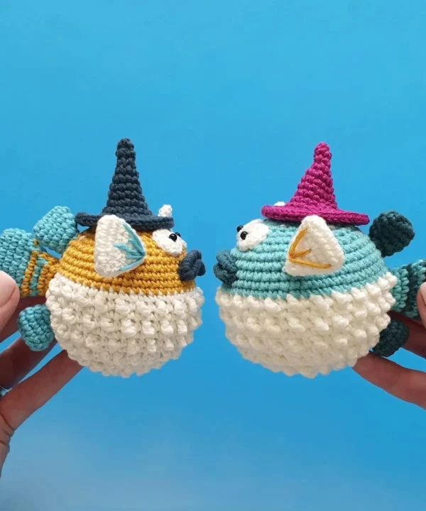 Amigurumi Puffer Fish Plushie Free Pattern