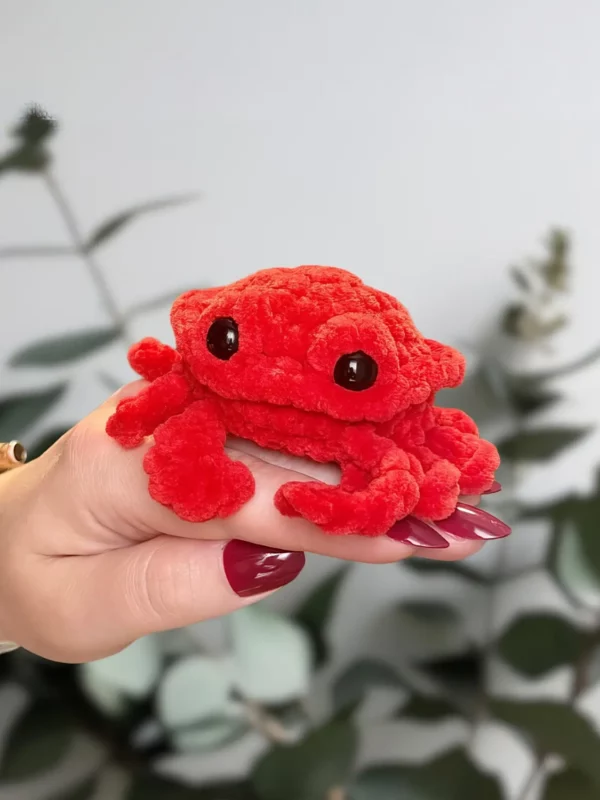 Cute Mini Crab Free Crochet Pattern