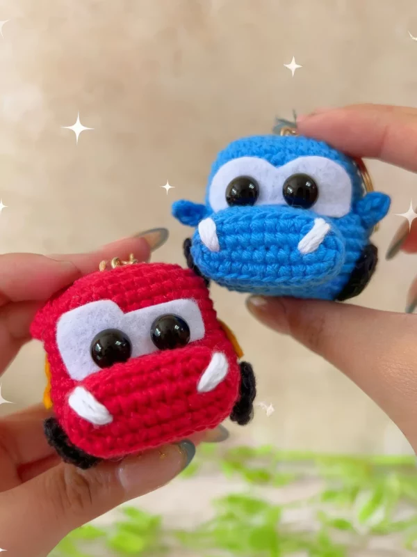McQueen & Sally Mini Cars Crochet Pattern