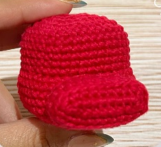 Fill and sew the front part