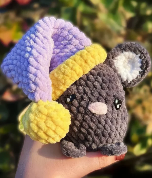 Chubby Amigurumi Chinchilla Free Crochet Pattern