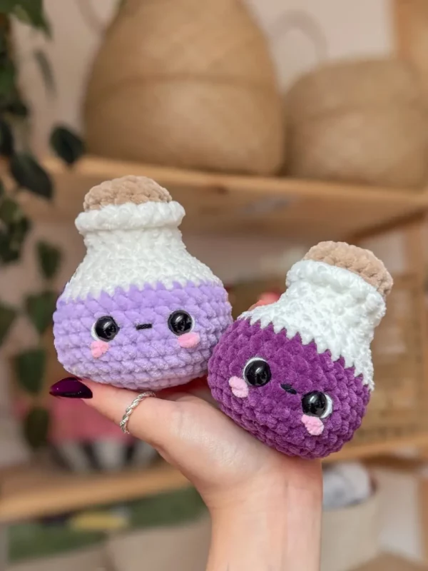Cute Magic Potion Amigurumi Free Pattern