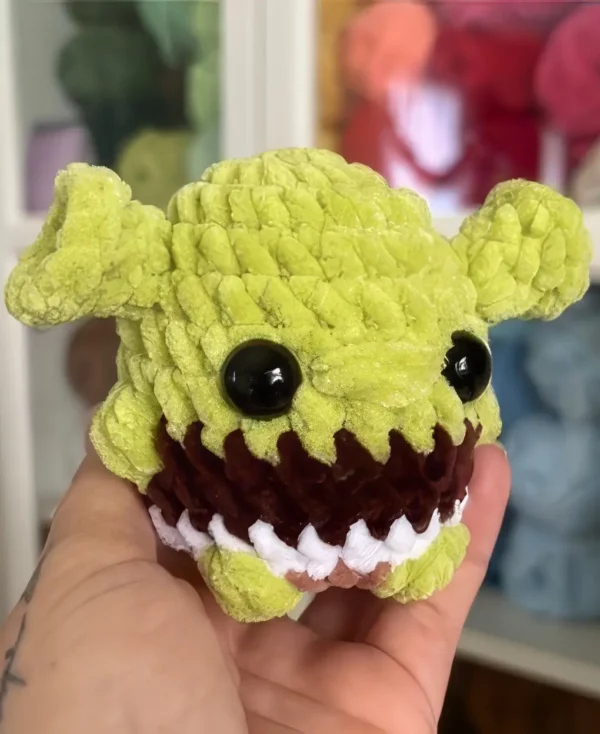 Tiny Amigurumi Shrek Free Crochet Pattern