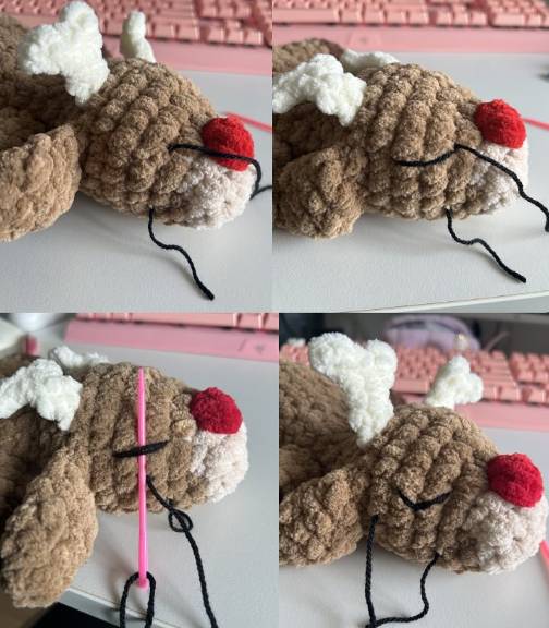 How to embroider eyes