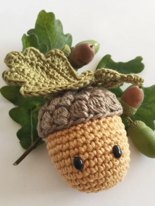 Little Amigurumi Acorn Free Crochet Pattern