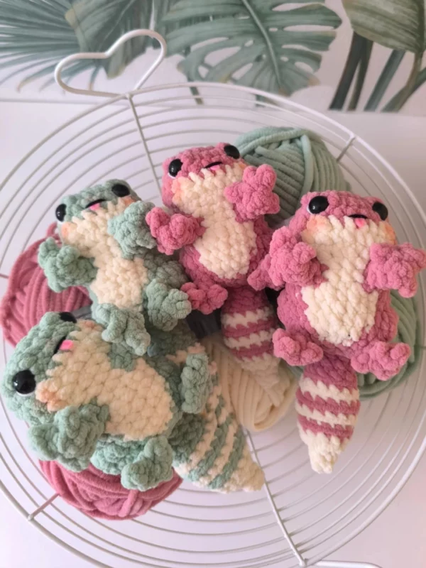 Plush Gecko Free Crochet Pattern