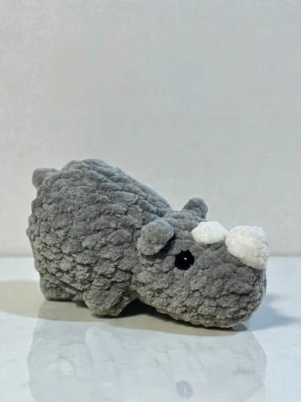Baby Rhino Amigurumi Free Crochet Pattern