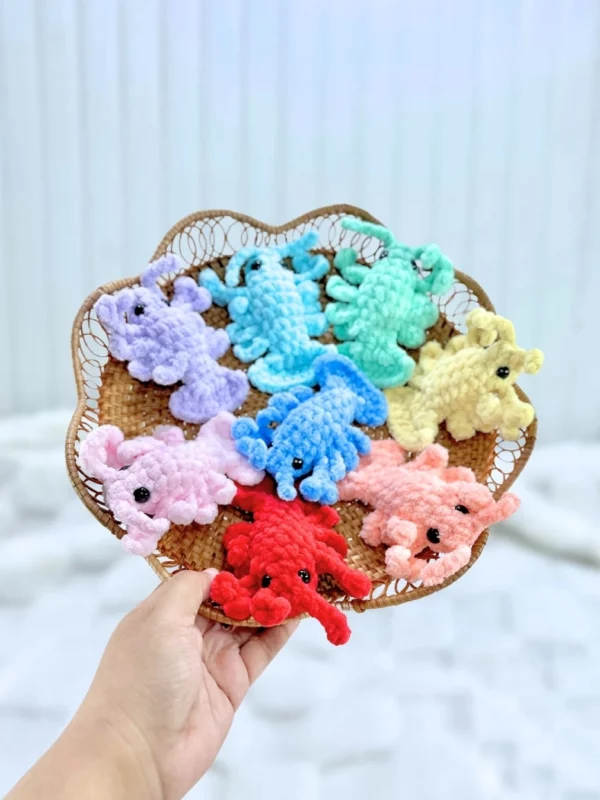 Tiny Crochet Lobster Free Pattern
