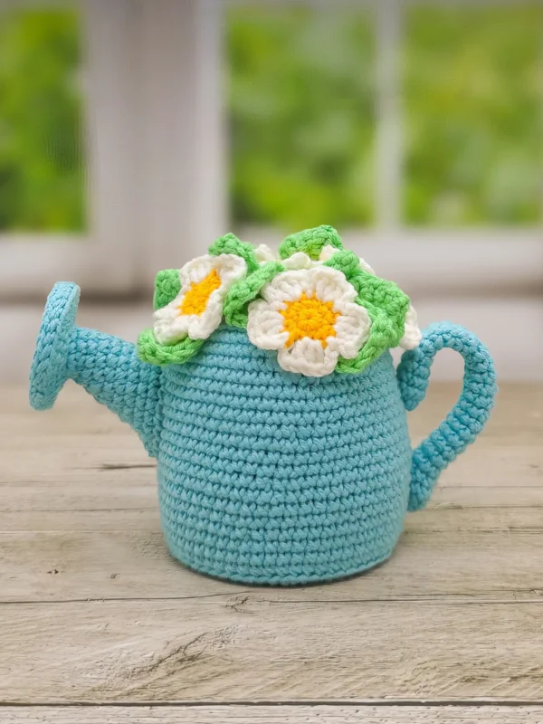 Cute Spring Watering Can Free Pattern