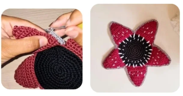 How to outline petals