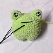 Insert yarn from the back into R15