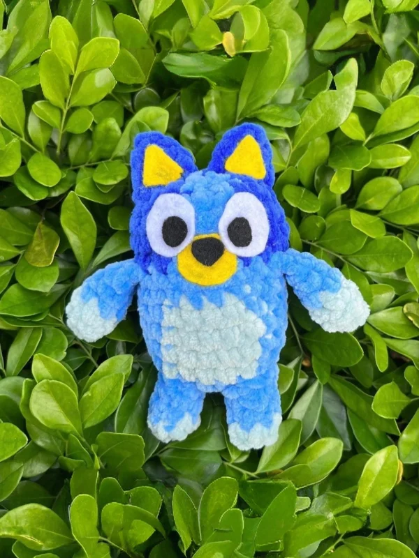 Adorable Bluey Cartoon Amigurumi Free Pattern