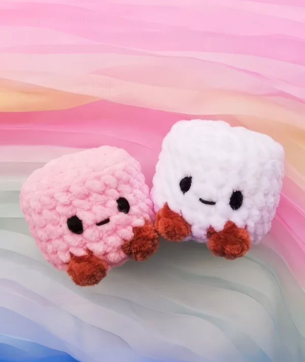Adorable Tiny Marshmallow Amigurumi Free Pattern