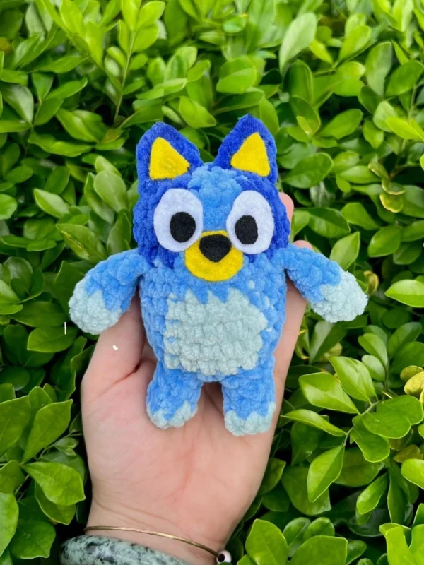 Bluey Cartoon Dog Amigurumi Free Crochet Pattern