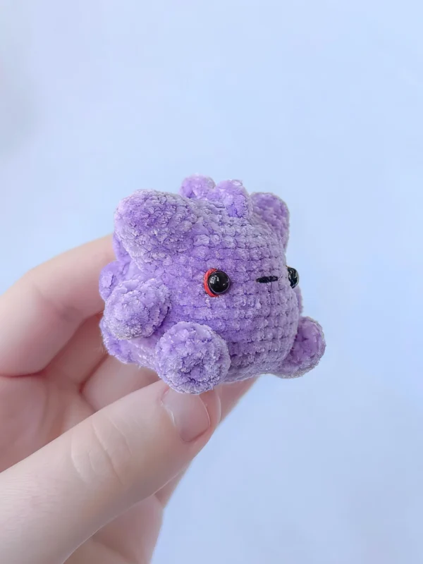 Cute Gengar Pokemon Amigurumi Free Crochet Pattern