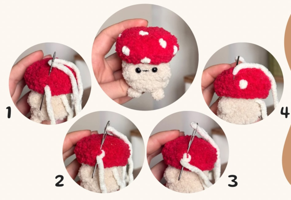How to make mushroom dots