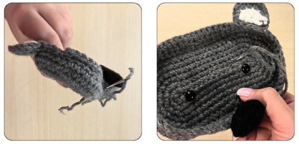 Sew for extra security.