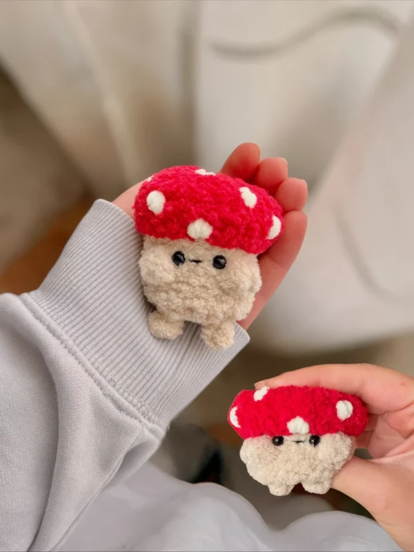 Little No-Sew Mushroom Free Crochet Pattern