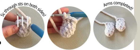 How to maje mushroom arms