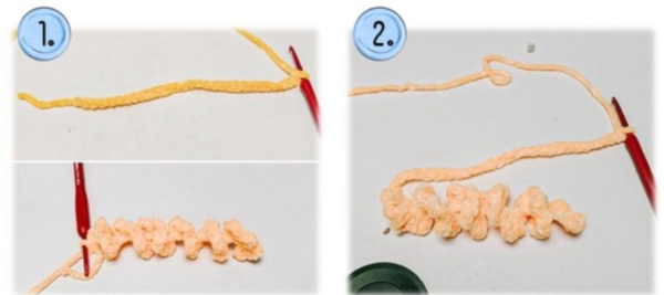 Crochet along the edges