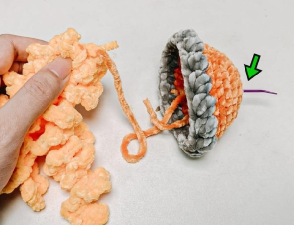 How to sew tentacles