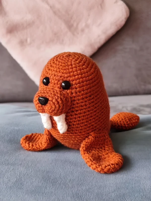 Seafaring Walrus Free Crochet Pattern
