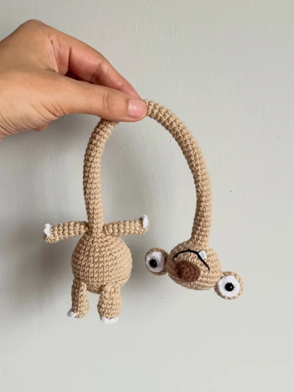 Sid the Sloth Ice Age Free Crochet Pattern