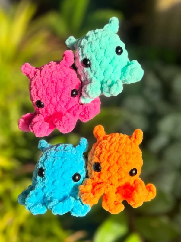 Tiny Dumbo Octopus Amigurumi Free Crochet Pattern