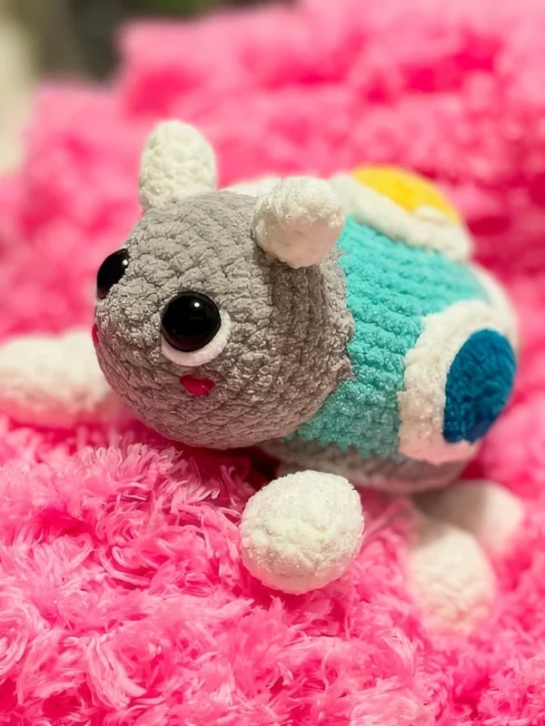 Whimsical Rainbow Ladybug Amigurumi Free Crochet Pattern