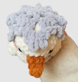 How to attach bonnet to the head.