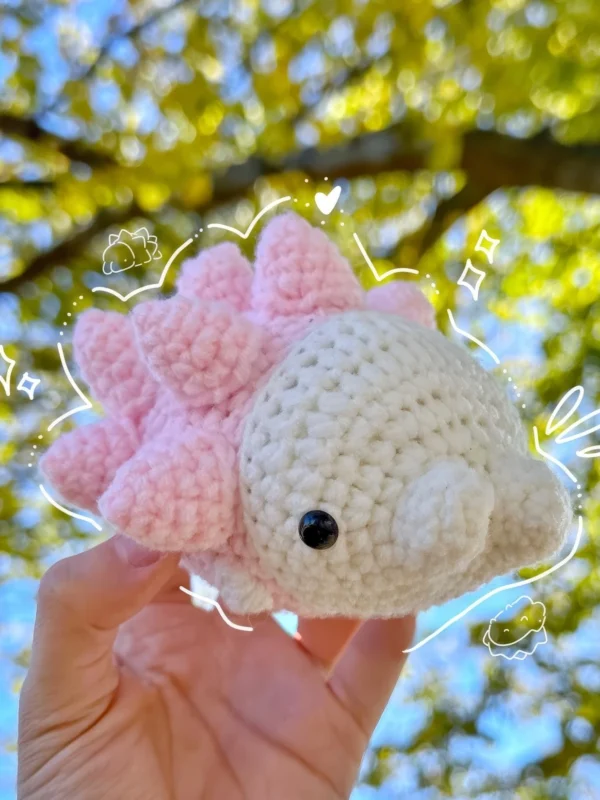 Cuddly Icy Snom Amigurumi Free Crochet Pattern