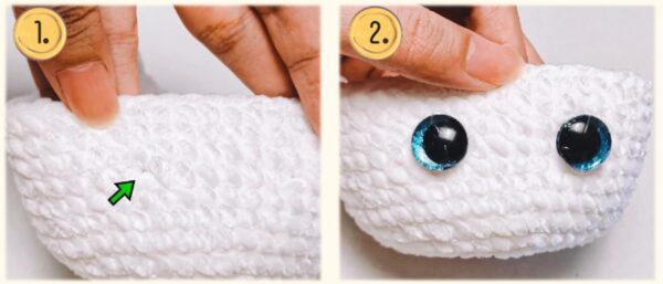How to attach safety eyes