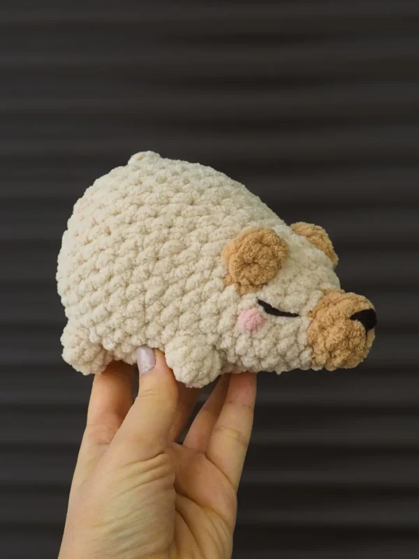Super Quick No-Sew Chonky Bear Amigurumi Free Pattern