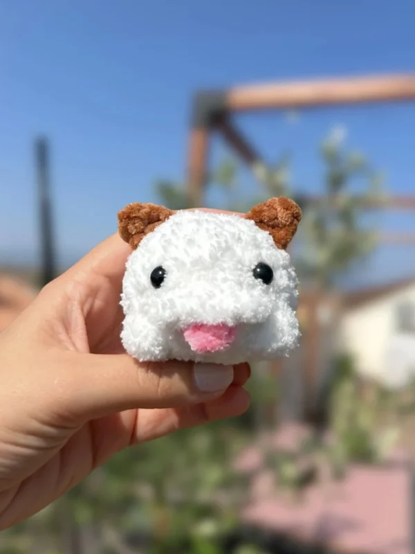 Fluffy Mini Poro Amigurumi Free Crochet Pattern